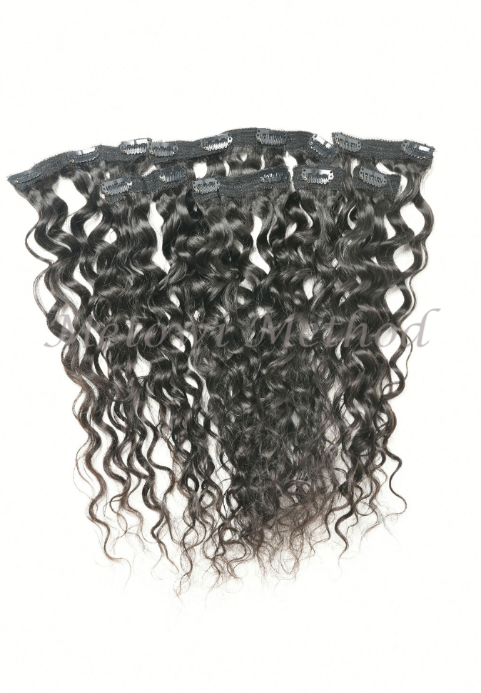 Natural Curly Clip Ins